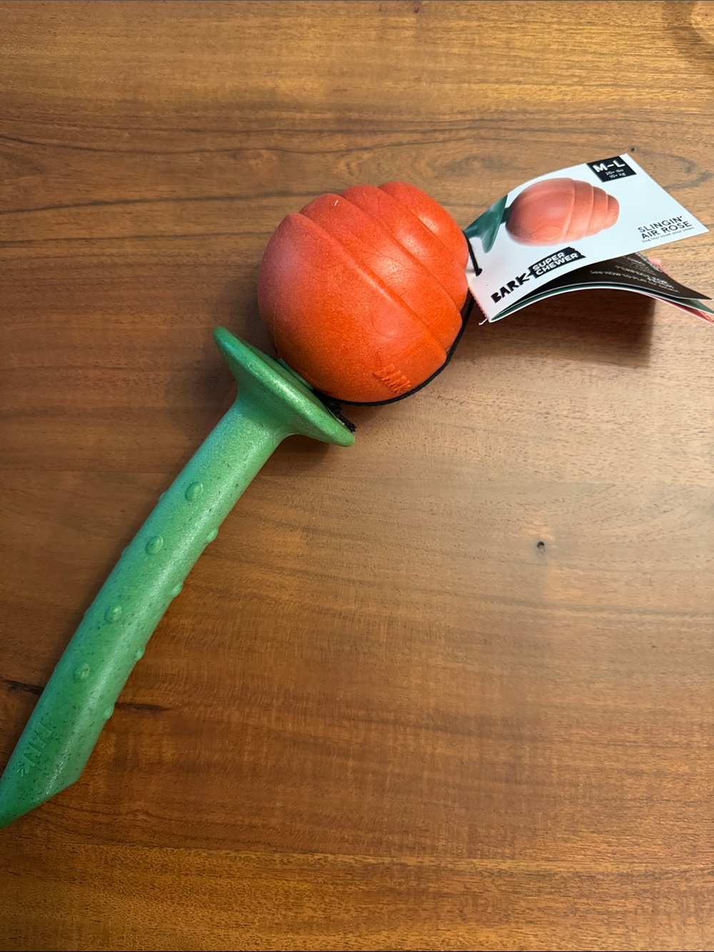 Bark Super Chewer Slingin Air Rose NWT